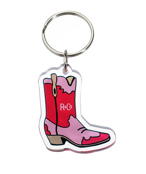 DALLAS Cowboy Boot Keychain