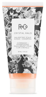 CRYSTAL HALO Balancing Scalp Scrub + Shampoo